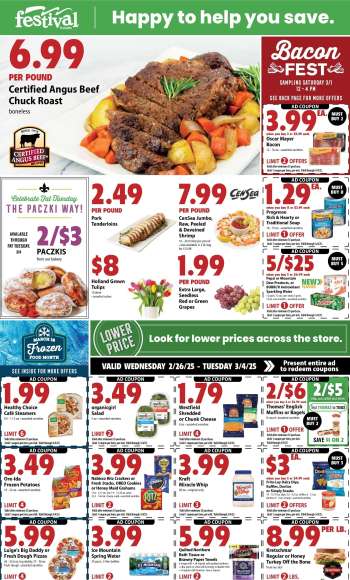 Festival Foods Flyer - 02/26/2025 - 03/04/2025.
