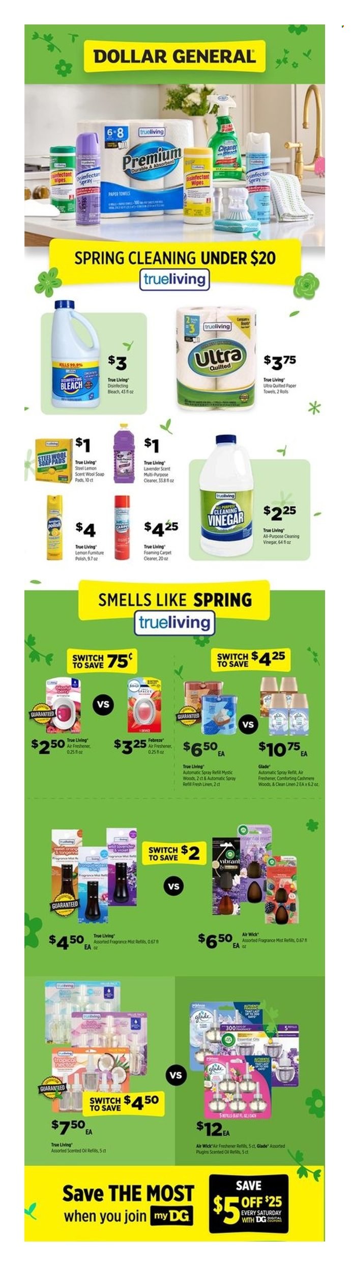 Dollar General ad - 03/02/2025 - 03/29/2025. Page 1