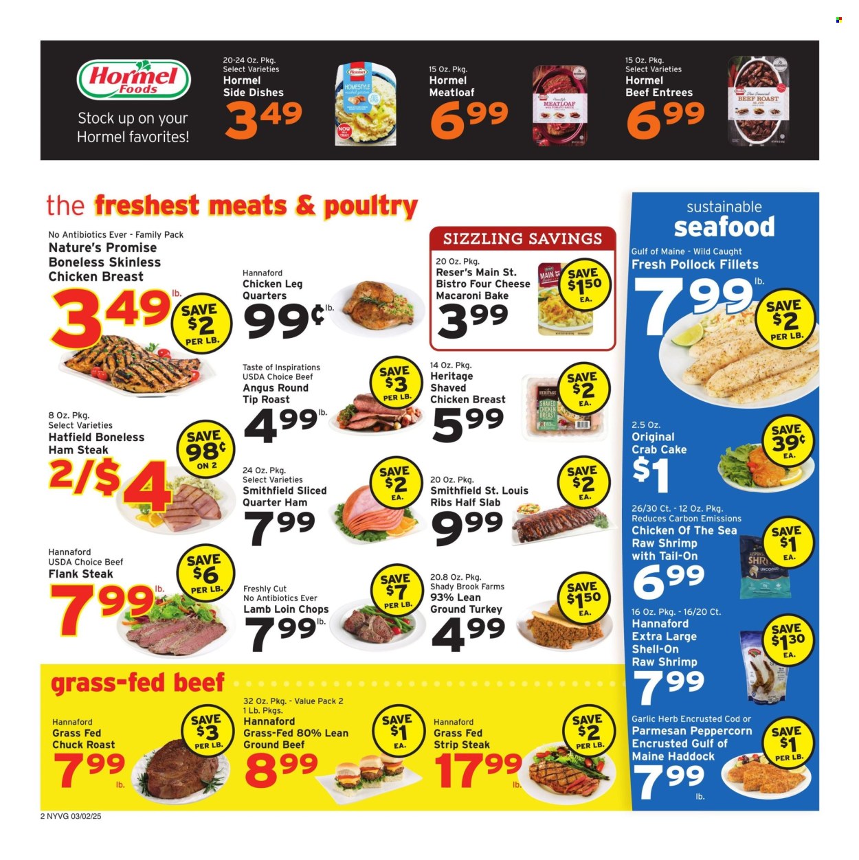 Hannaford ad - 03/02/2025 - 03/08/2025. Page 2