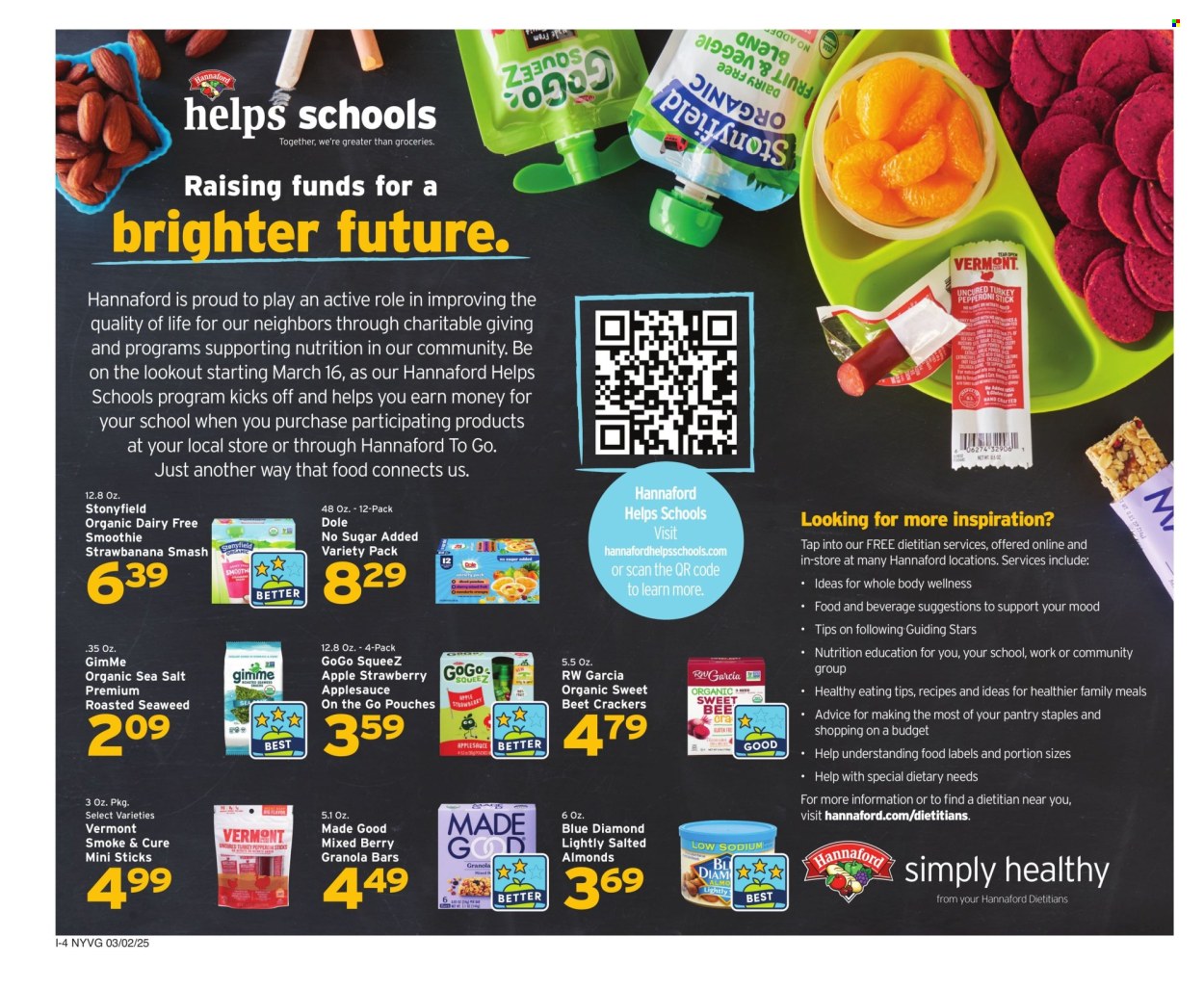 Hannaford ad - 03/02/2025 - 03/08/2025. Page 12
