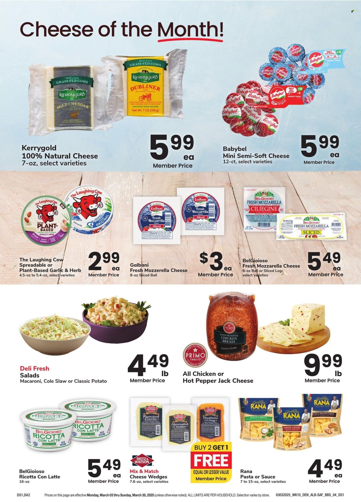 Safeway ad - 03/03/2025 - 03/30/2025. Page 3