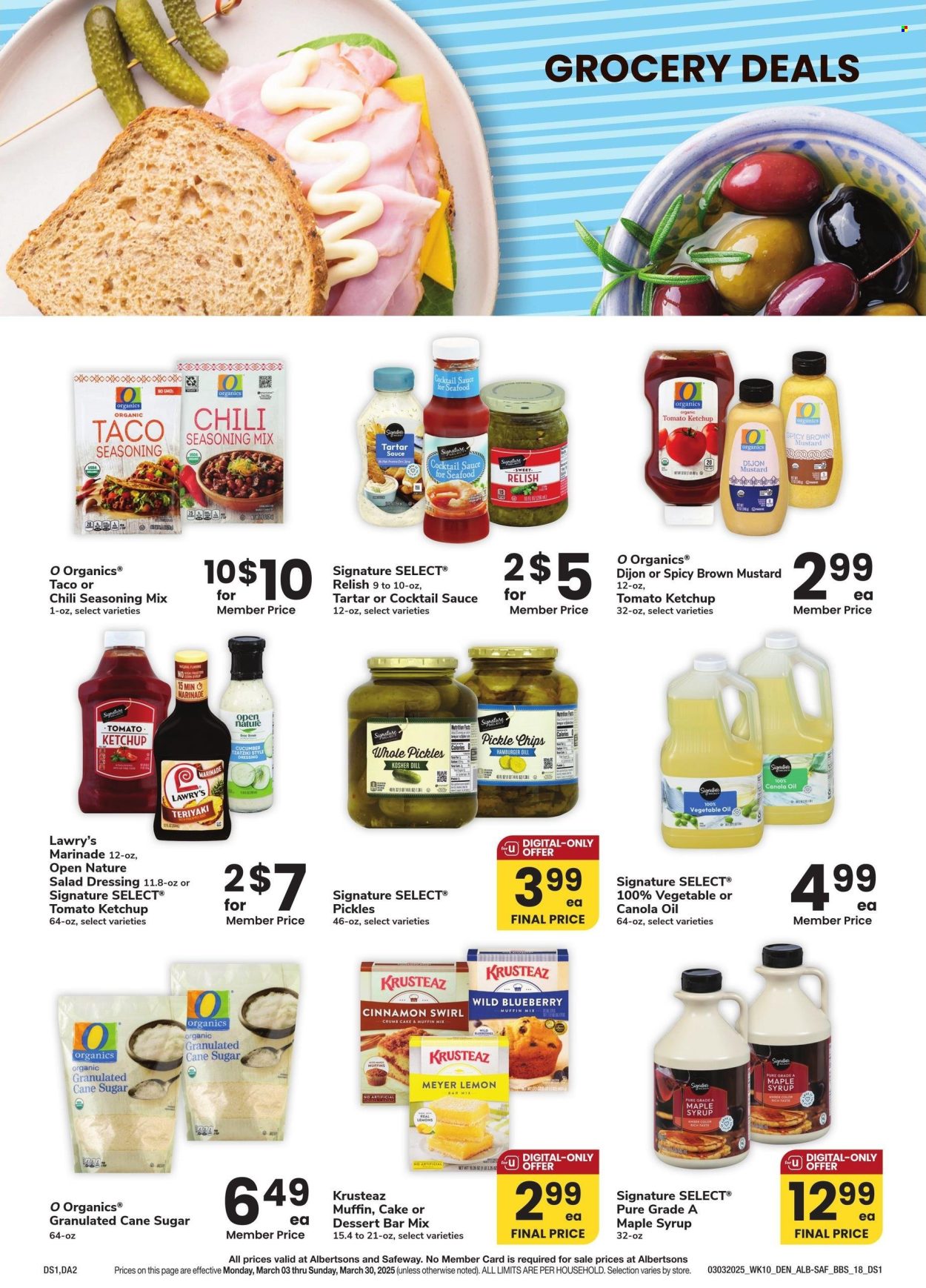 Safeway ad - 03/03/2025 - 03/30/2025. Page 15