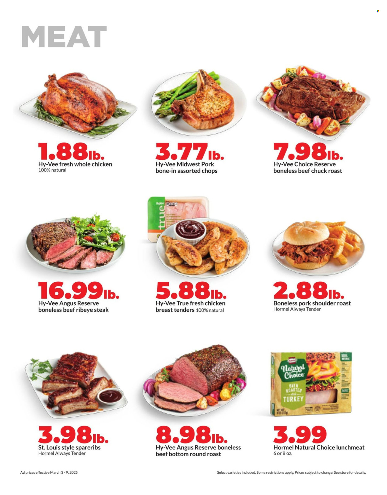 Hy-Vee ad - 03/03/2025 - 03/09/2025. Page 8