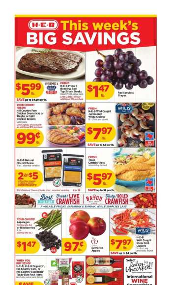 H-E-B Flyer - 03/05/2025 - 03/11/2025.