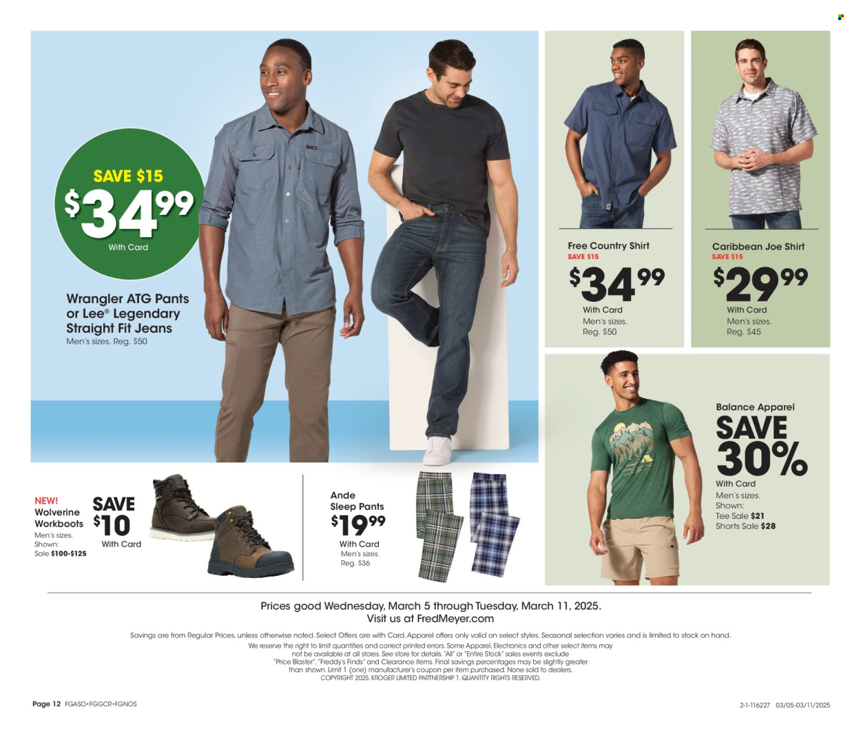 Fred Meyer ad - 03/05/2025 - 03/11/2025. Page 13