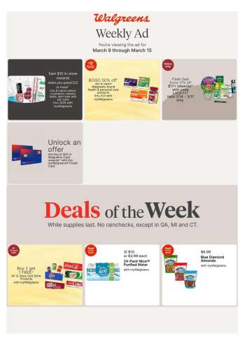 Walgreens Flyer - 03/09/2025 - 03/15/2025.