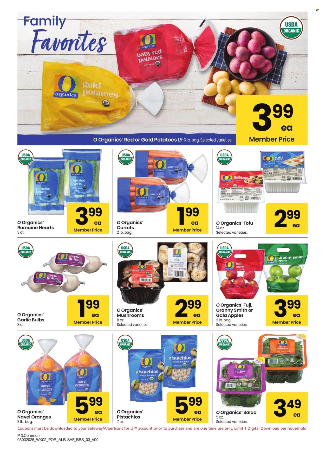 Safeway ad - 03/03/2025 - 03/30/2025. Page 3