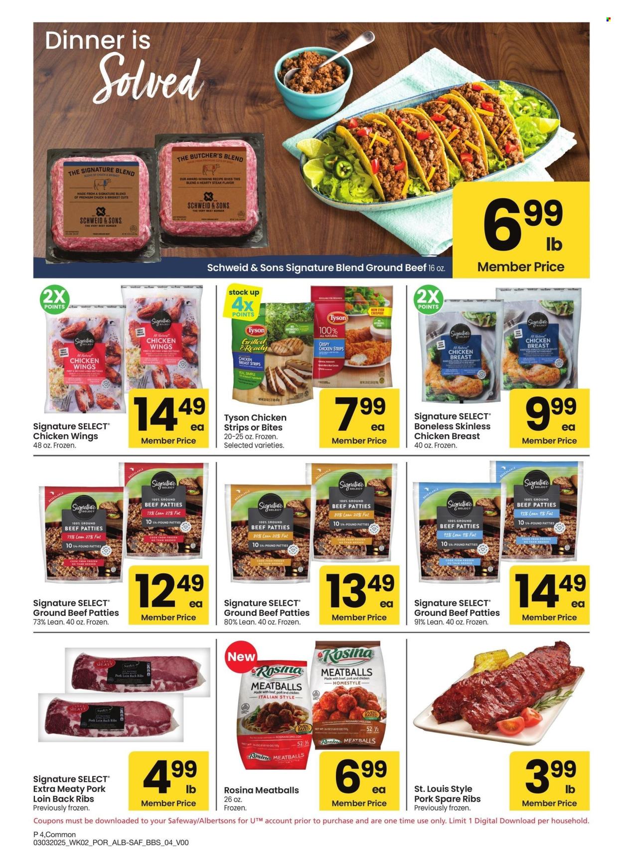 Safeway ad - 03/03/2025 - 03/30/2025. Page 4
