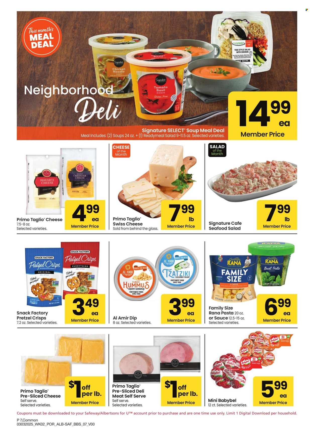 Safeway ad - 03/03/2025 - 03/30/2025. Page 7