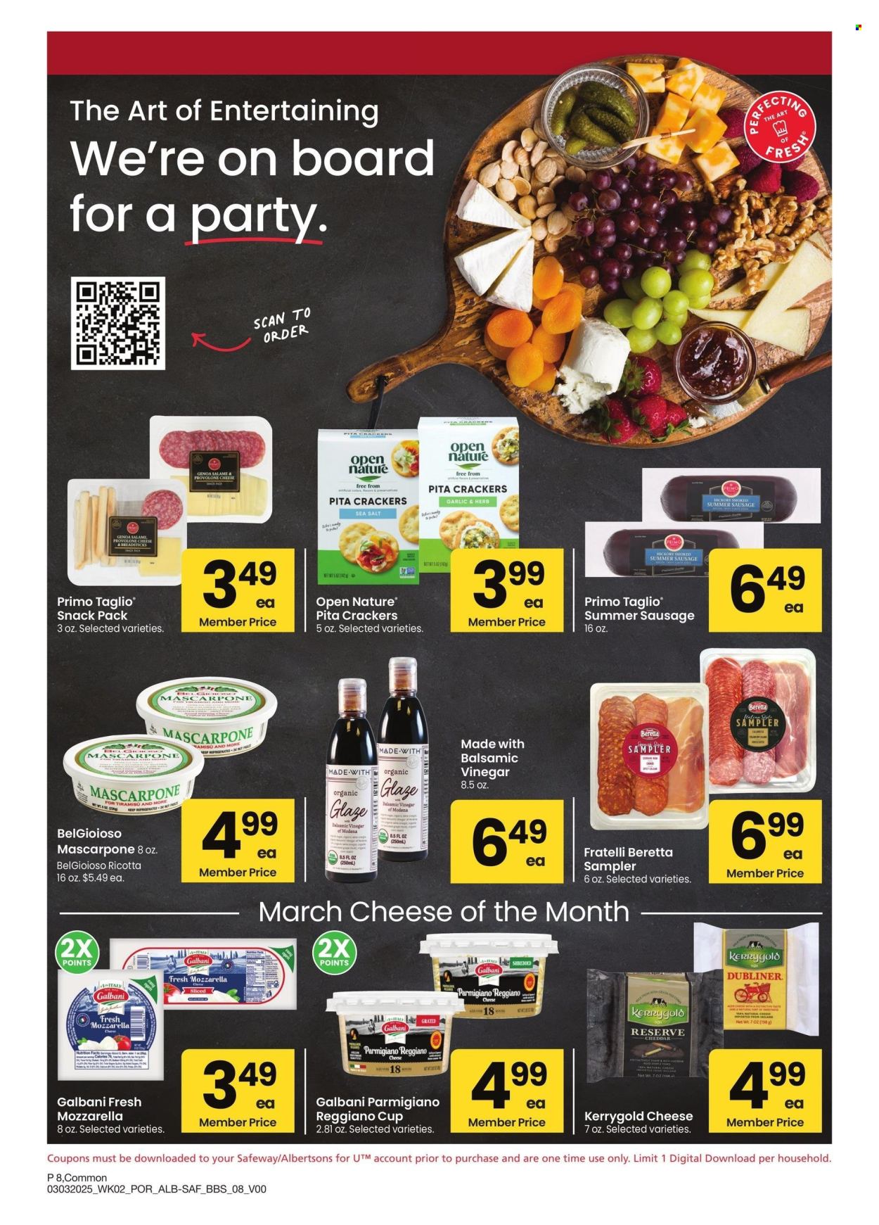 Safeway ad - 03/03/2025 - 03/30/2025. Page 8