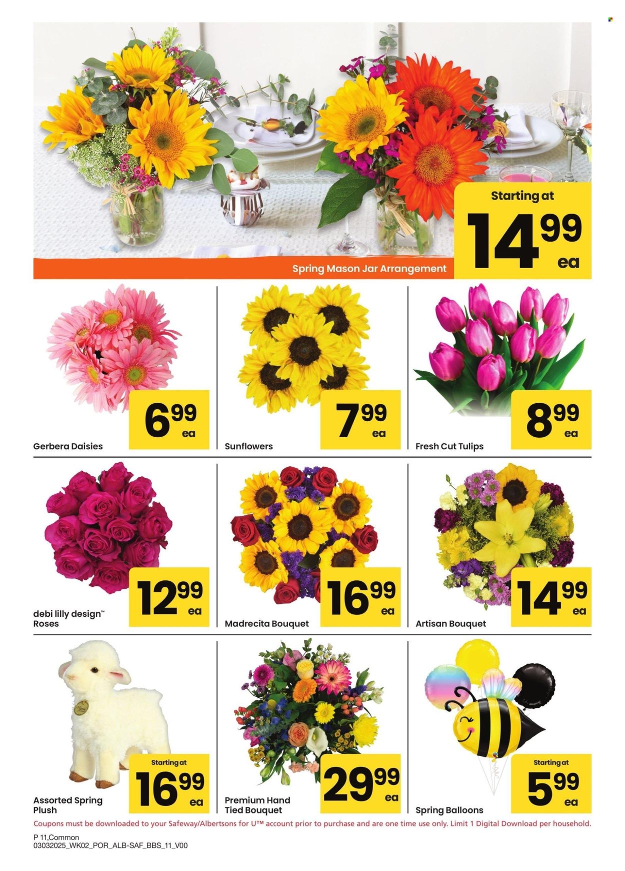 Safeway ad - 03/03/2025 - 03/30/2025. Page 11