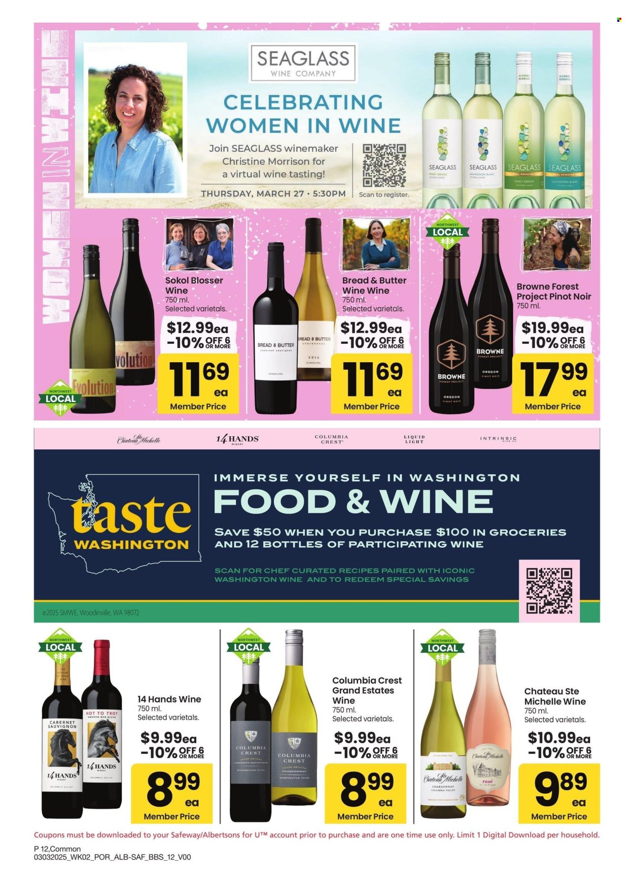 Safeway ad - 03/03/2025 - 03/30/2025. Page 12
