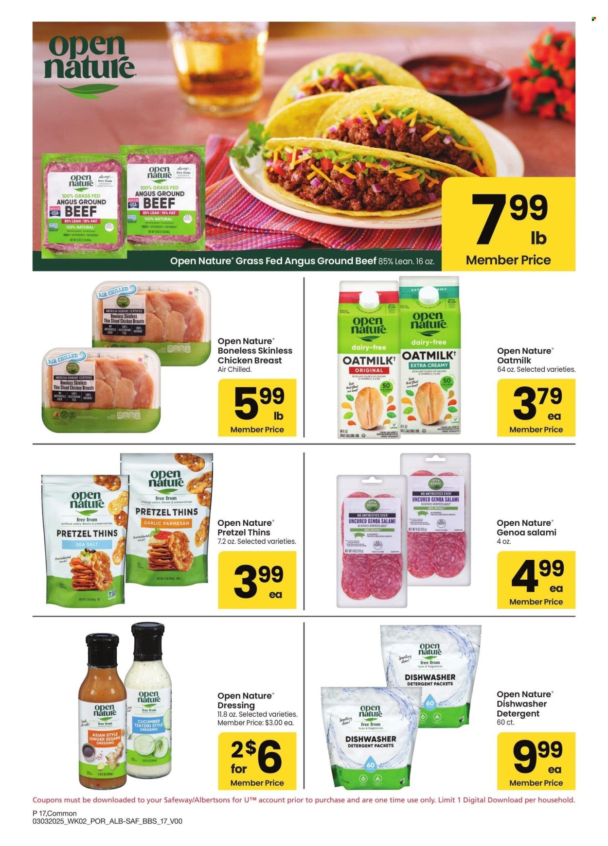 Safeway ad - 03/03/2025 - 03/30/2025. Page 17