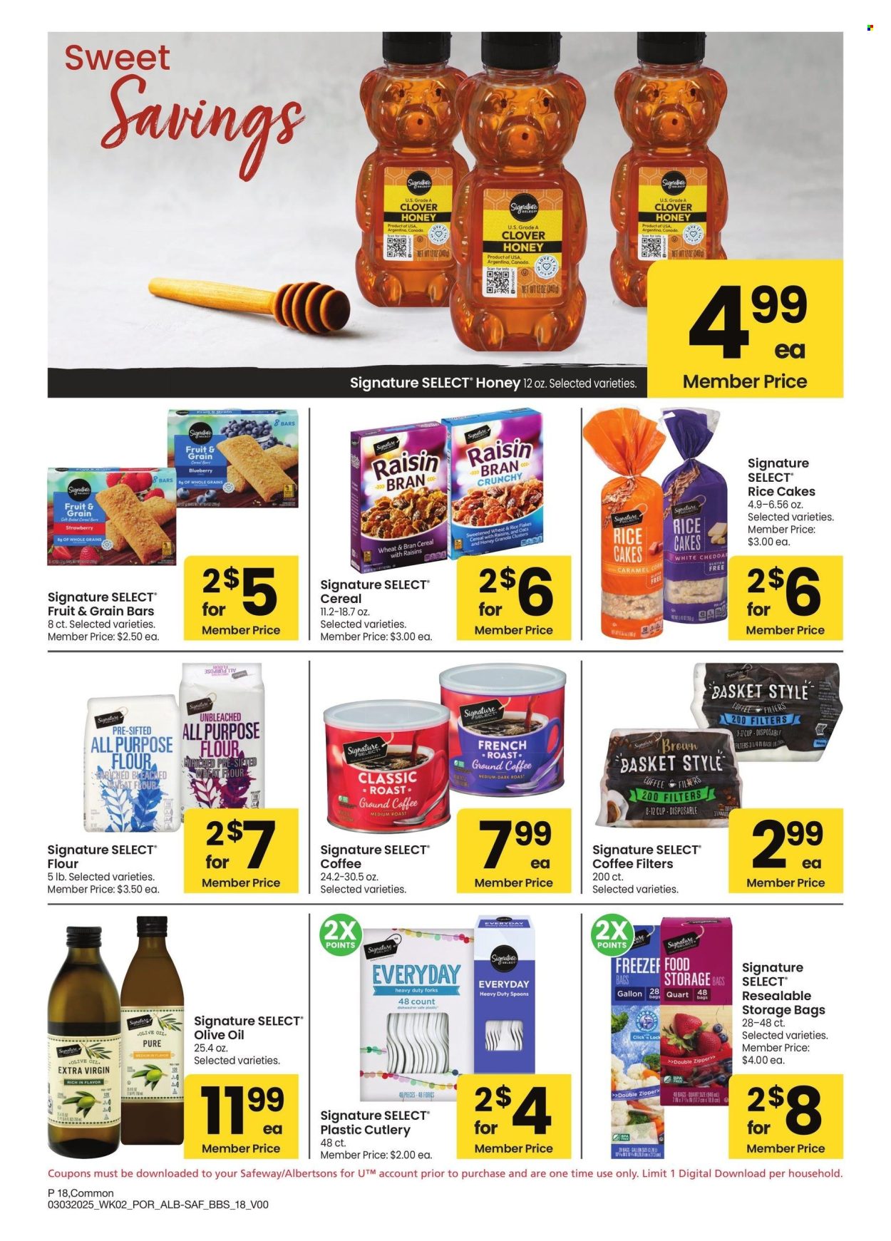 Safeway ad - 03/03/2025 - 03/30/2025. Page 18