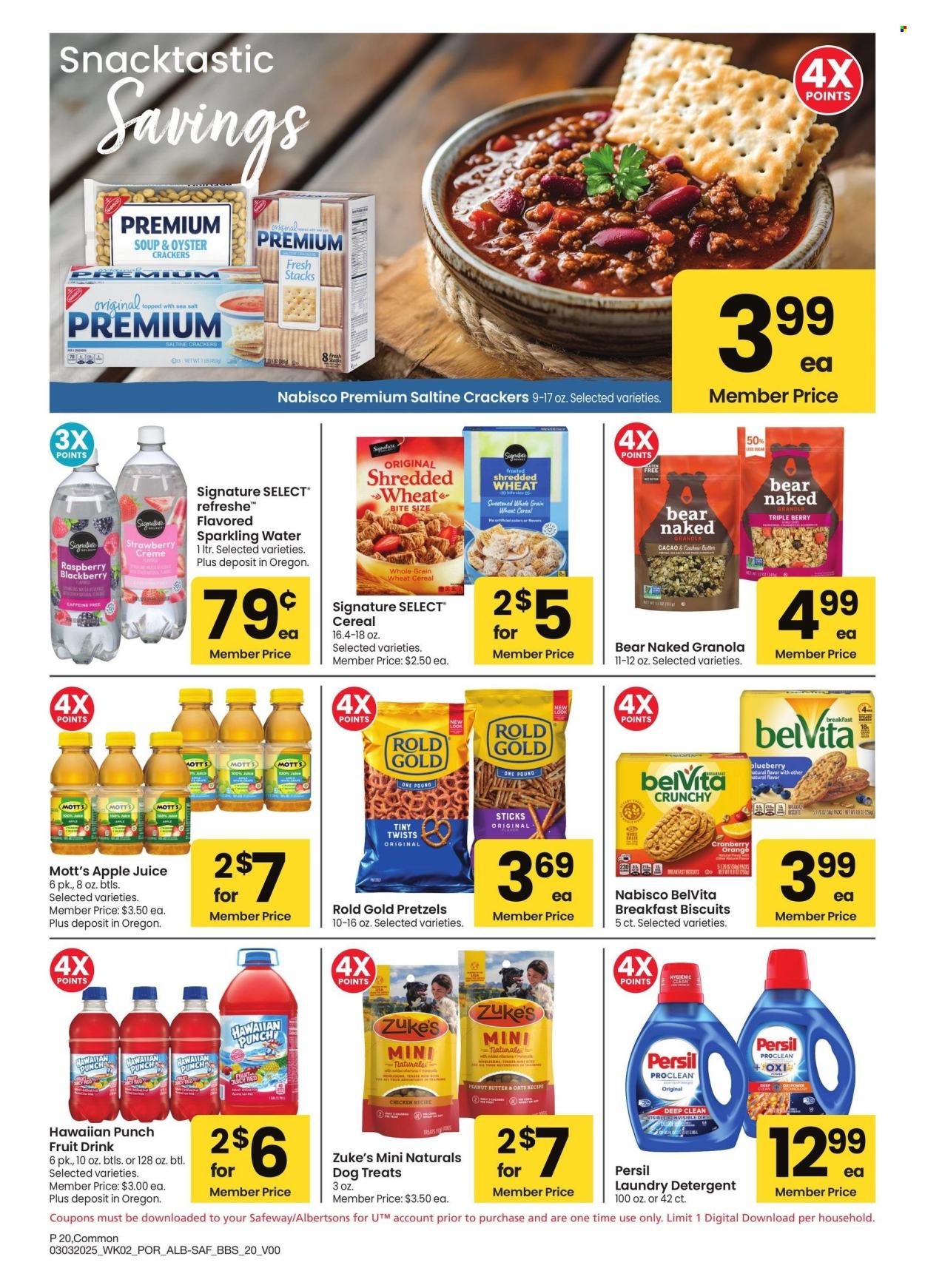 Safeway ad - 03/03/2025 - 03/30/2025. Page 20