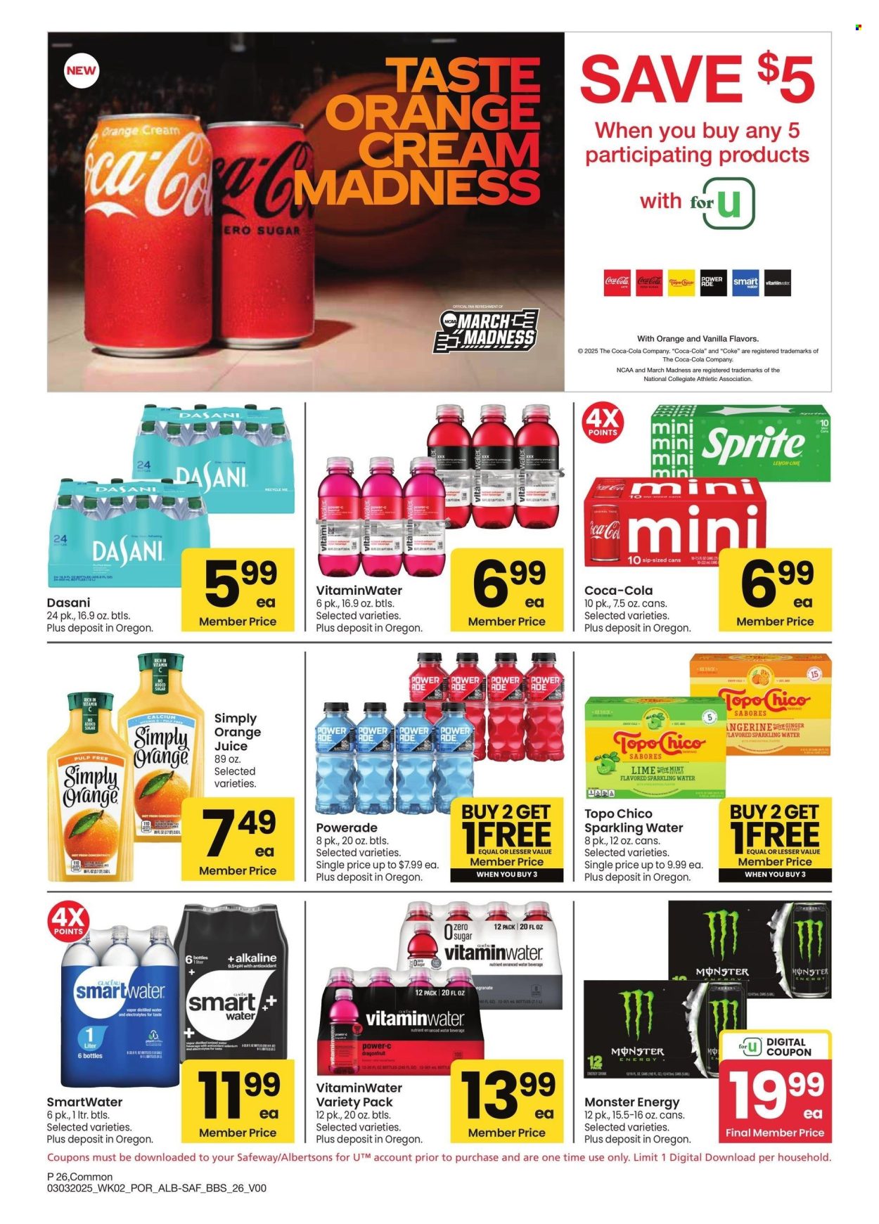 Safeway ad - 03/03/2025 - 03/30/2025. Page 26