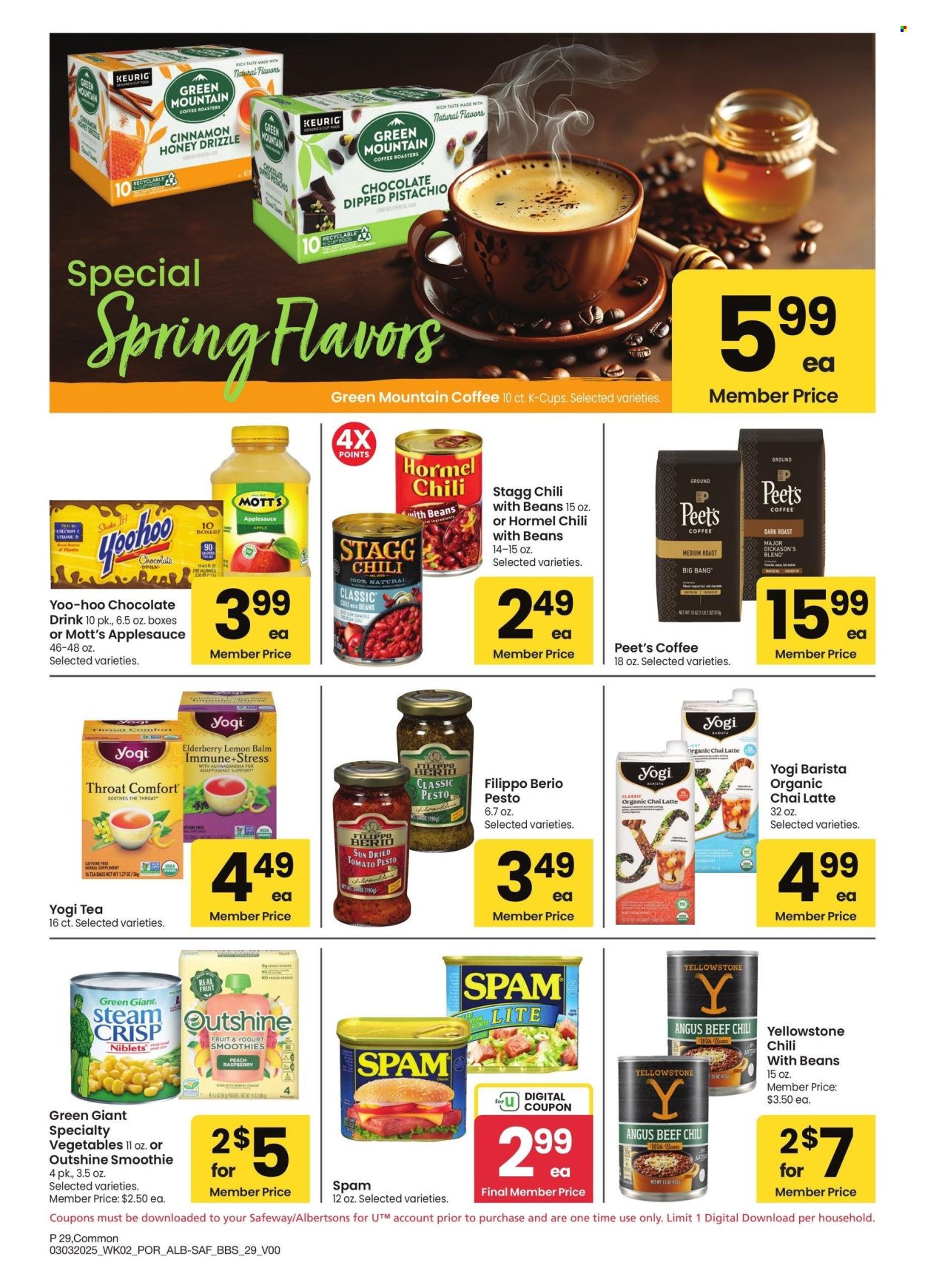 Safeway ad - 03/03/2025 - 03/30/2025. Page 29