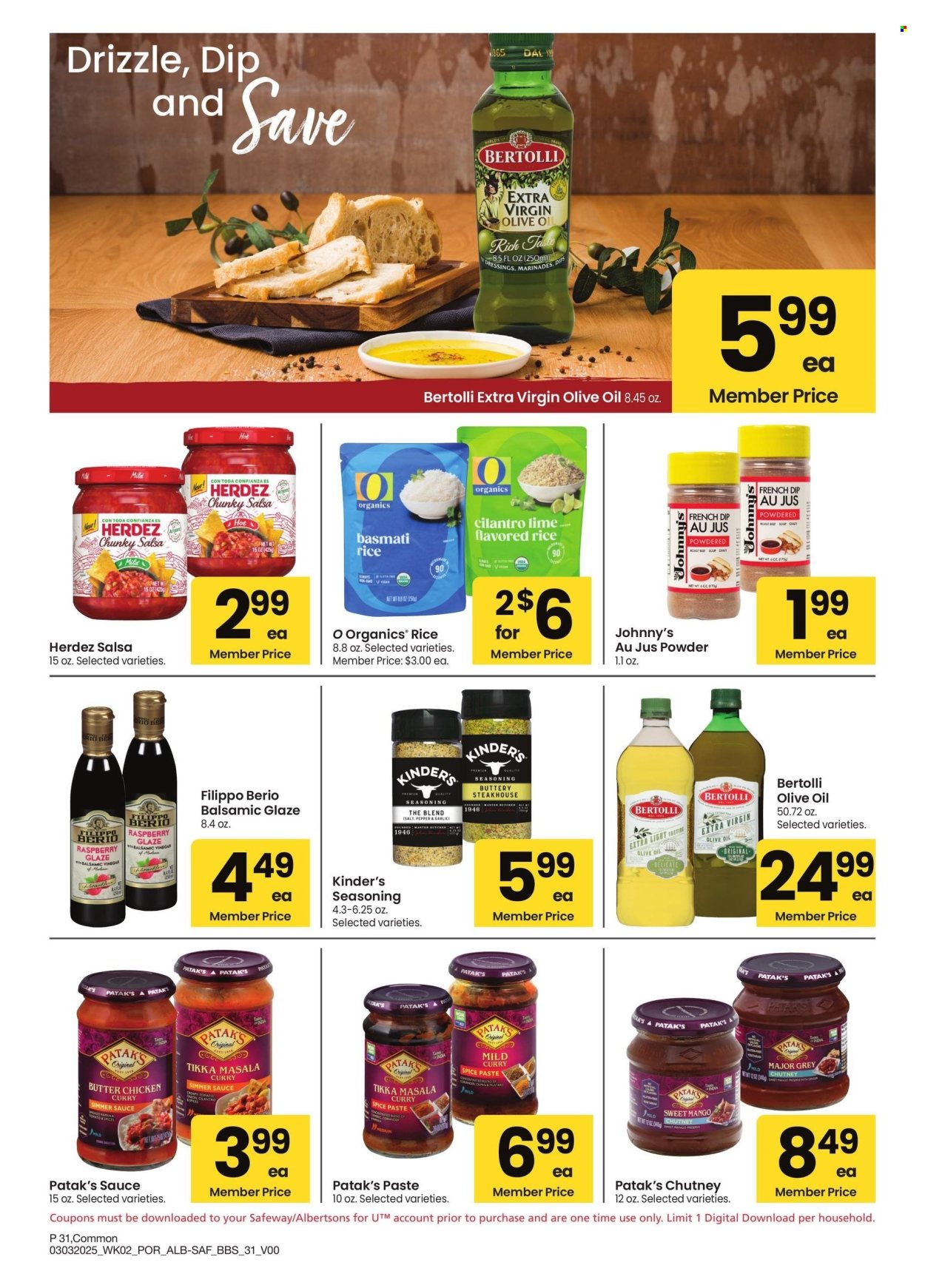 Safeway ad - 03/03/2025 - 03/30/2025. Page 31