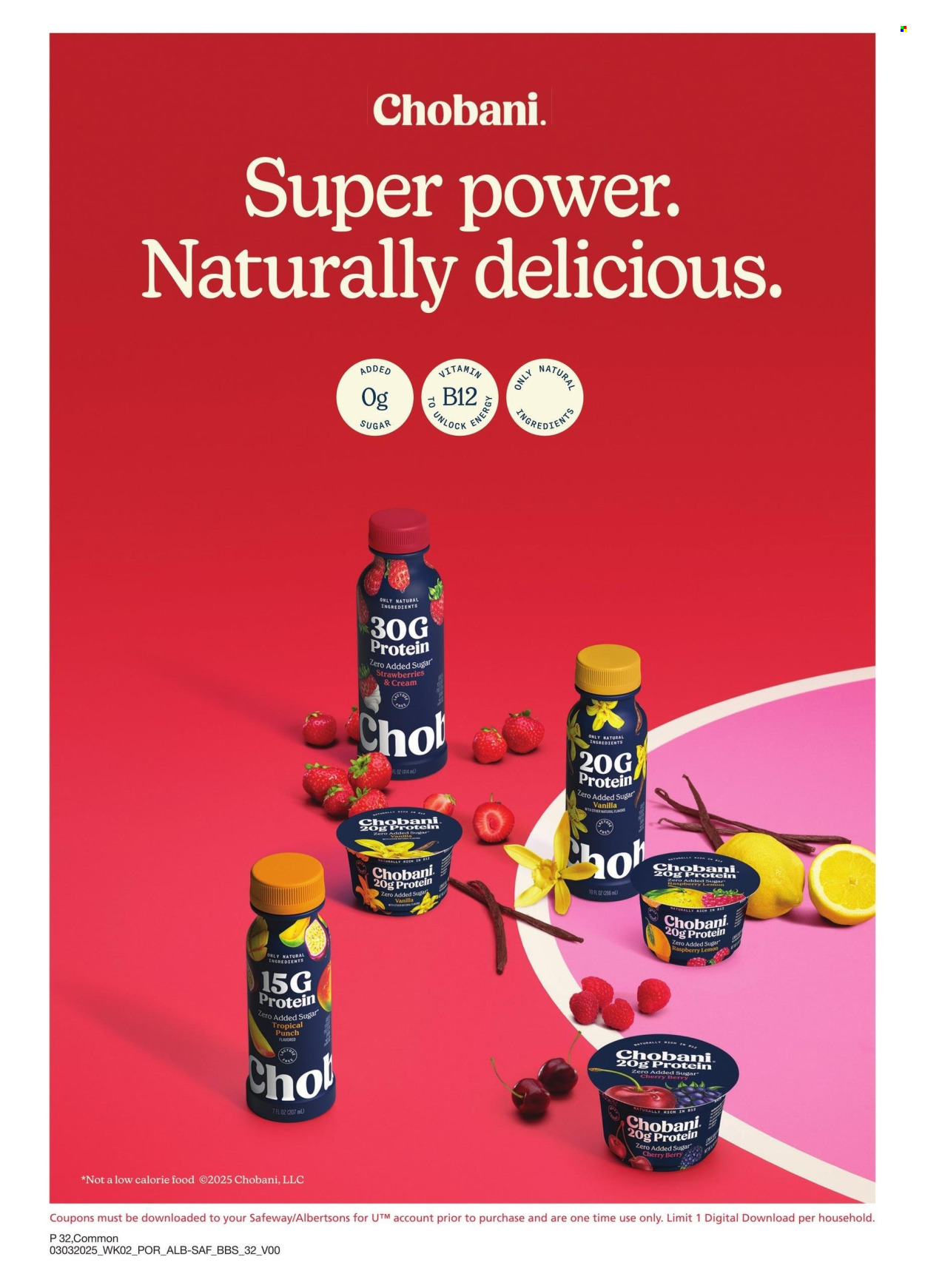 Safeway ad - 03/03/2025 - 03/30/2025. Page 32