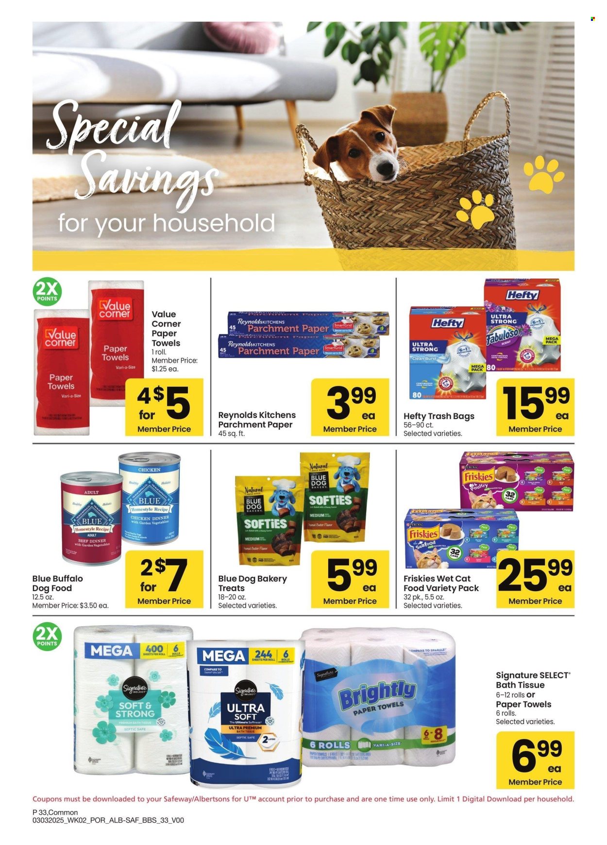 Safeway ad - 03/03/2025 - 03/30/2025. Page 33