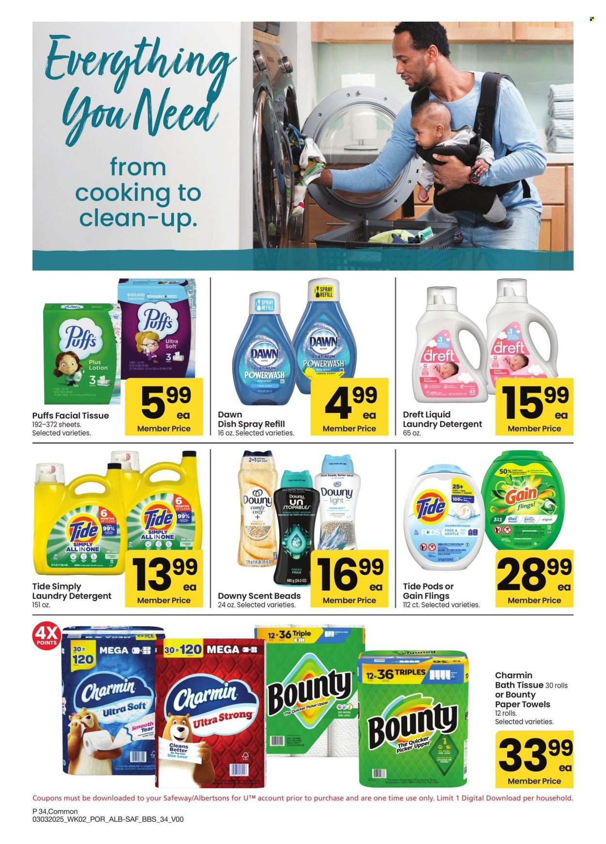 Safeway ad - 03/03/2025 - 03/30/2025. Page 34