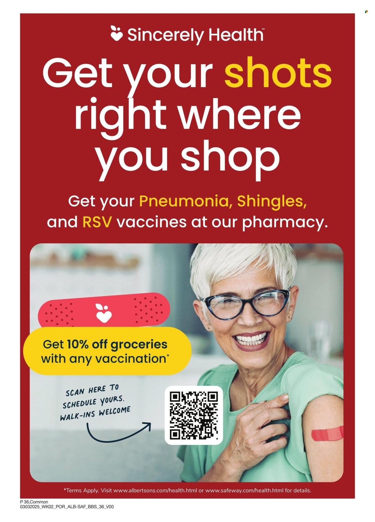 Safeway ad - 03/03/2025 - 03/30/2025. Page 36