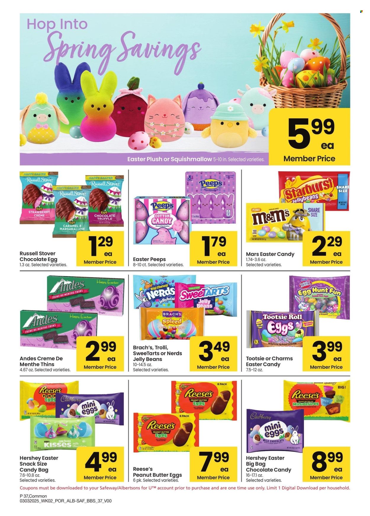 Safeway ad - 03/03/2025 - 03/30/2025. Page 37