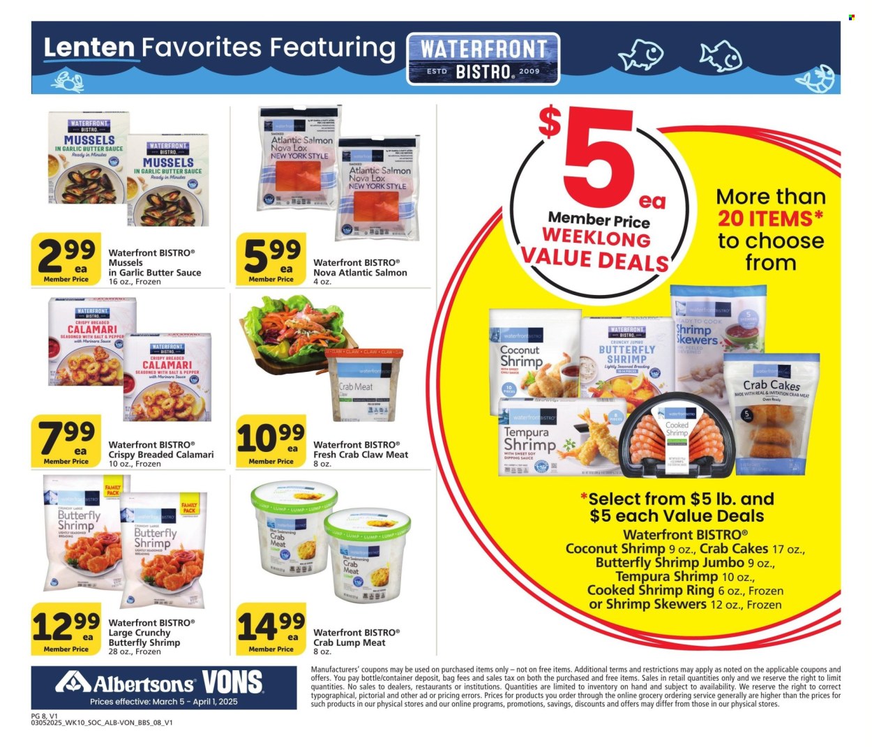 Albertsons ad - 03/05/2025 - 04/01/2025. Page 8