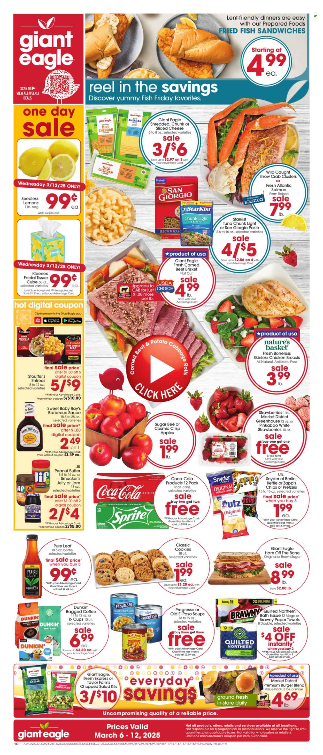 Giant Eagle ad - 03/06/2025 - 03/12/2025. Page 1
