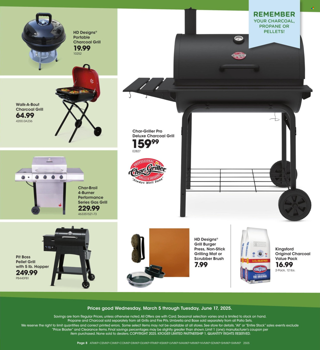 Kroger ad - 03/05/2025 - 06/17/2025. Page 8