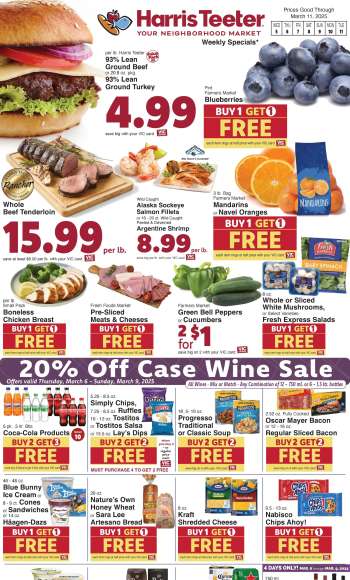 Harris Teeter Flyer - 03/05/2025 - 03/11/2025.