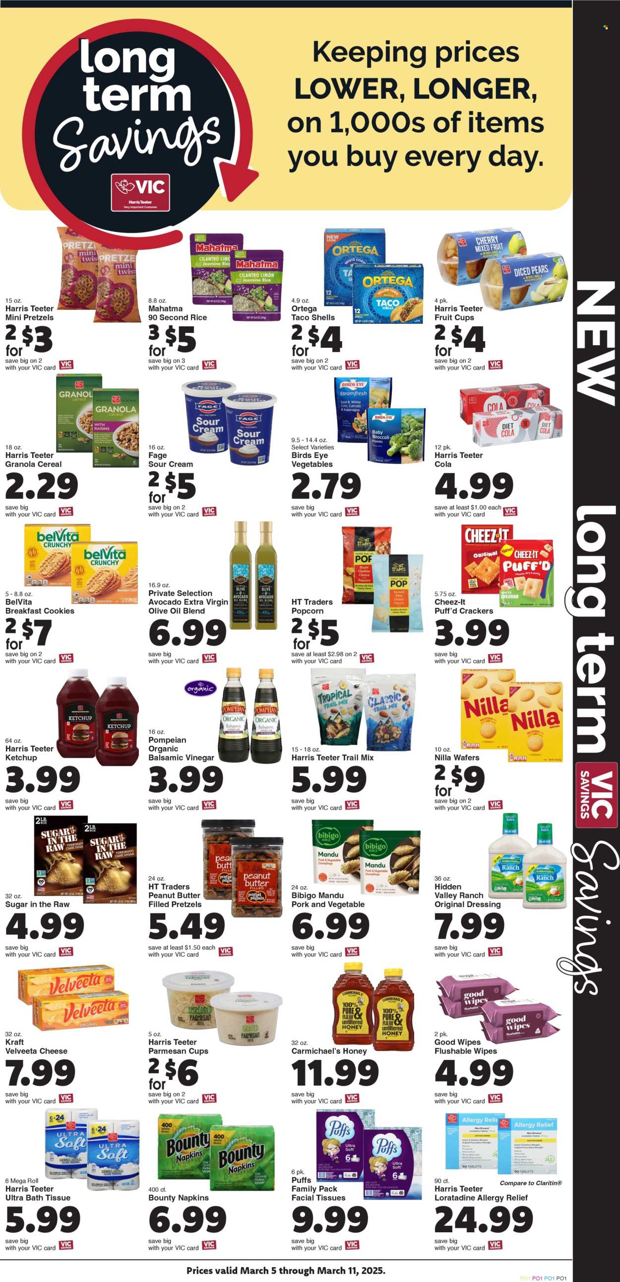 Harris Teeter ad - 03/05/2025 - 03/11/2025. Page 7