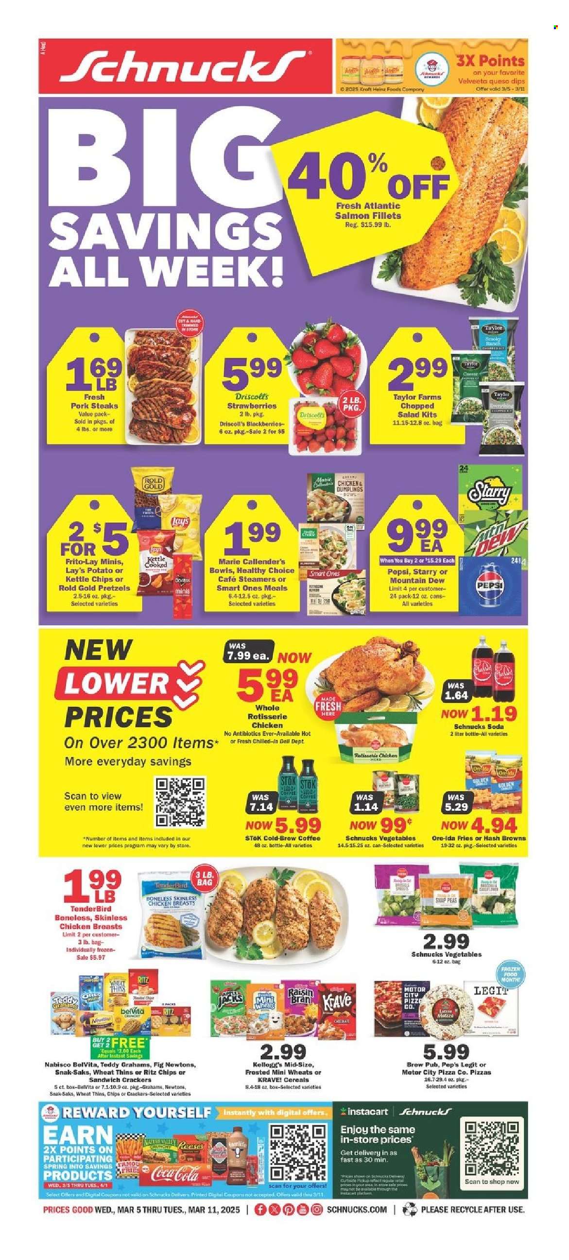 Schnucks ad - 03/05/2025 - 03/11/2025. Page 1