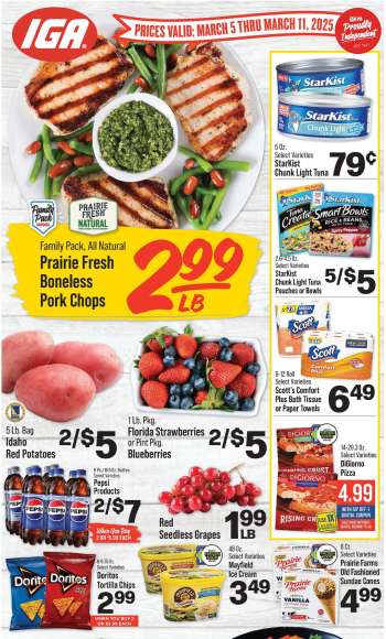 IGA Flyer - 03/05/2025 - 03/11/2025.