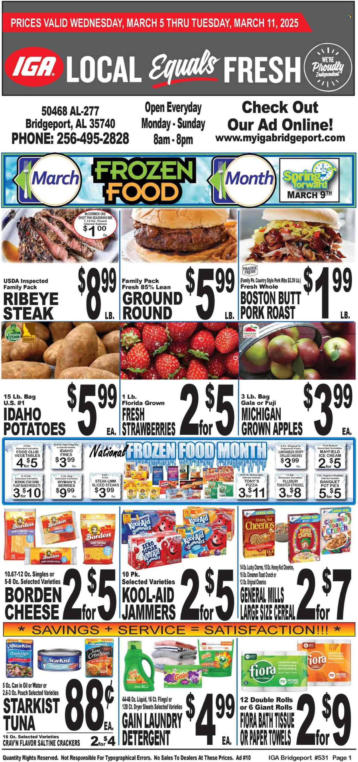IGA ad - 03/05/2025 - 03/11/2025. Page 1