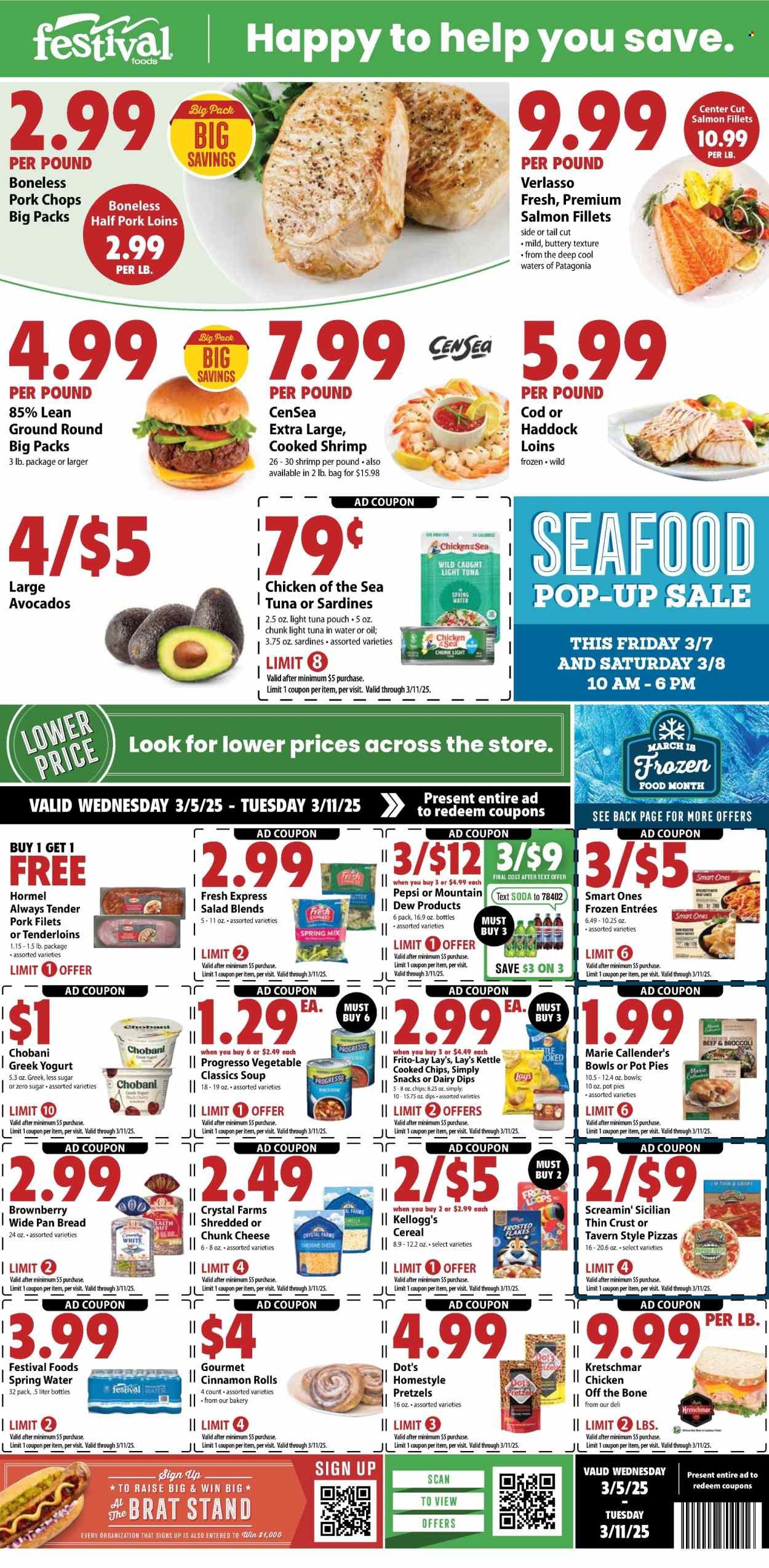 Festival Foods ad - 03/05/2025 - 03/11/2025. Page 1