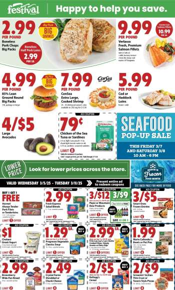 Festival Foods Flyer - 03/05/2025 - 03/11/2025.