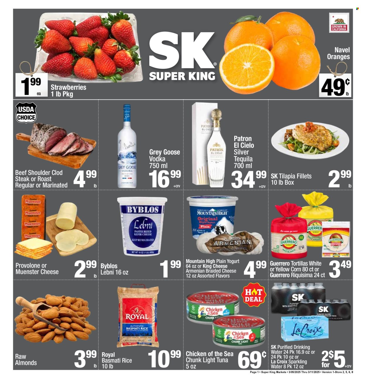 Super King Markets ad - 03/05/2025 - 03/11/2025. Page 1