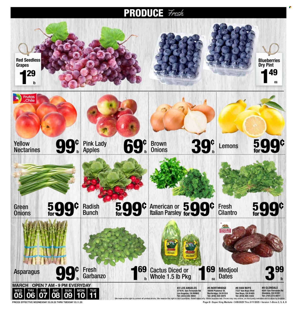 Super King Markets ad - 03/05/2025 - 03/11/2025. Page 8
