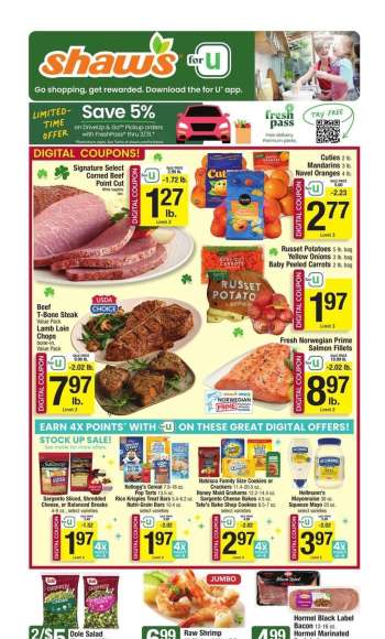 Shaw’s Flyer - 03/07/2025 - 03/13/2025.