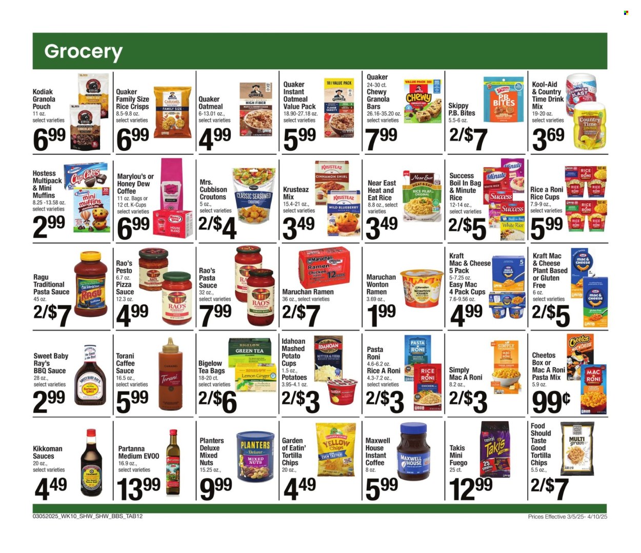 Shaw’s ad - 03/05/2025 - 04/10/2025. Page 12