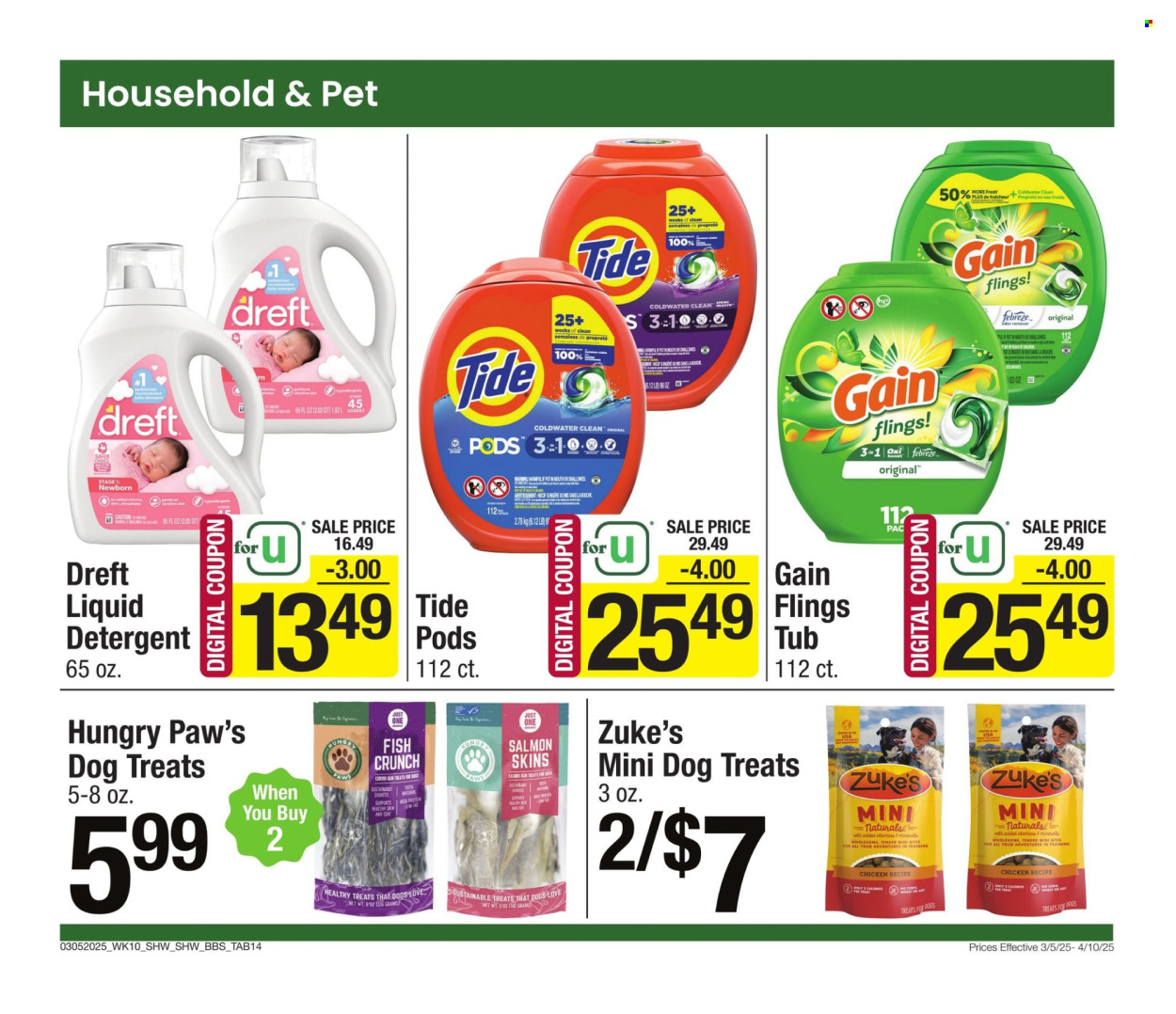 Shaw’s ad - 03/05/2025 - 04/10/2025. Page 14