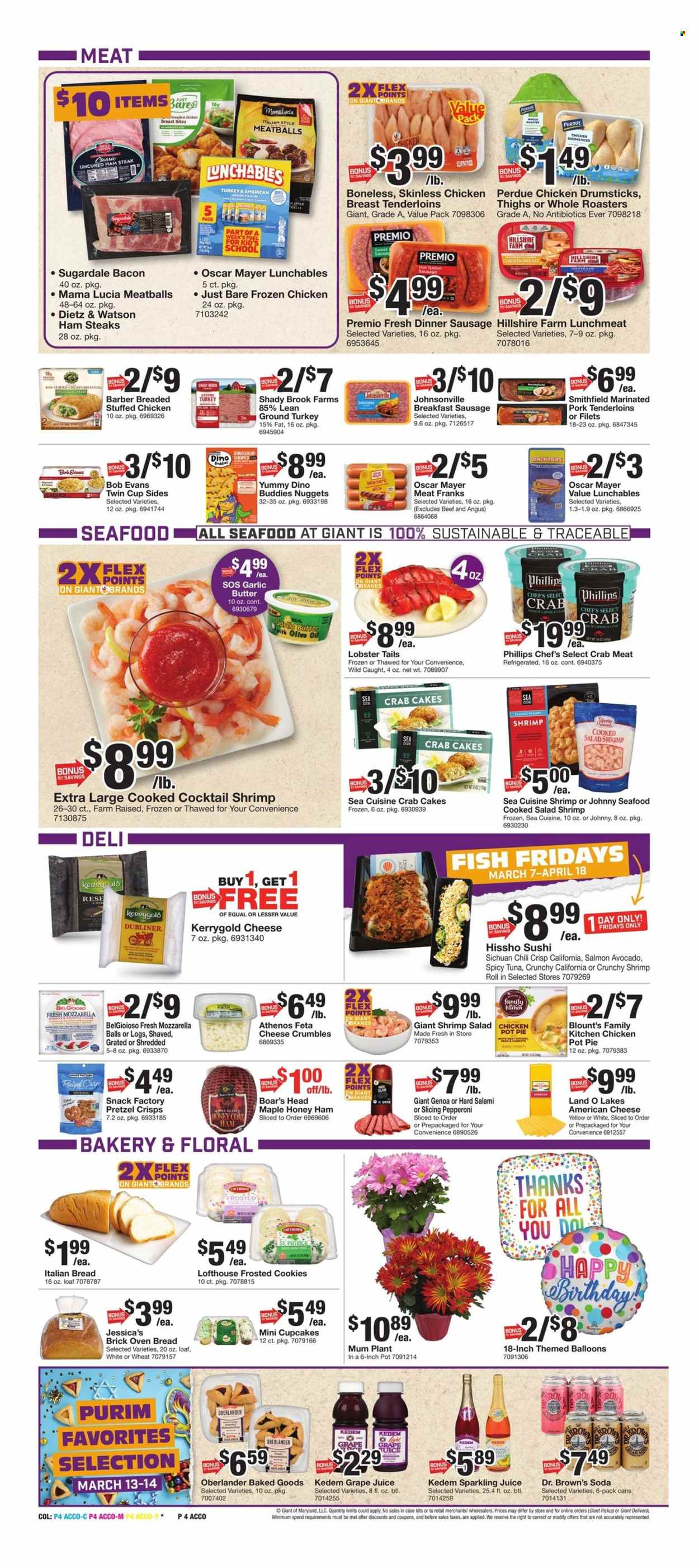 Giant Food ad - 03/07/2025 - 03/13/2025. Page 4