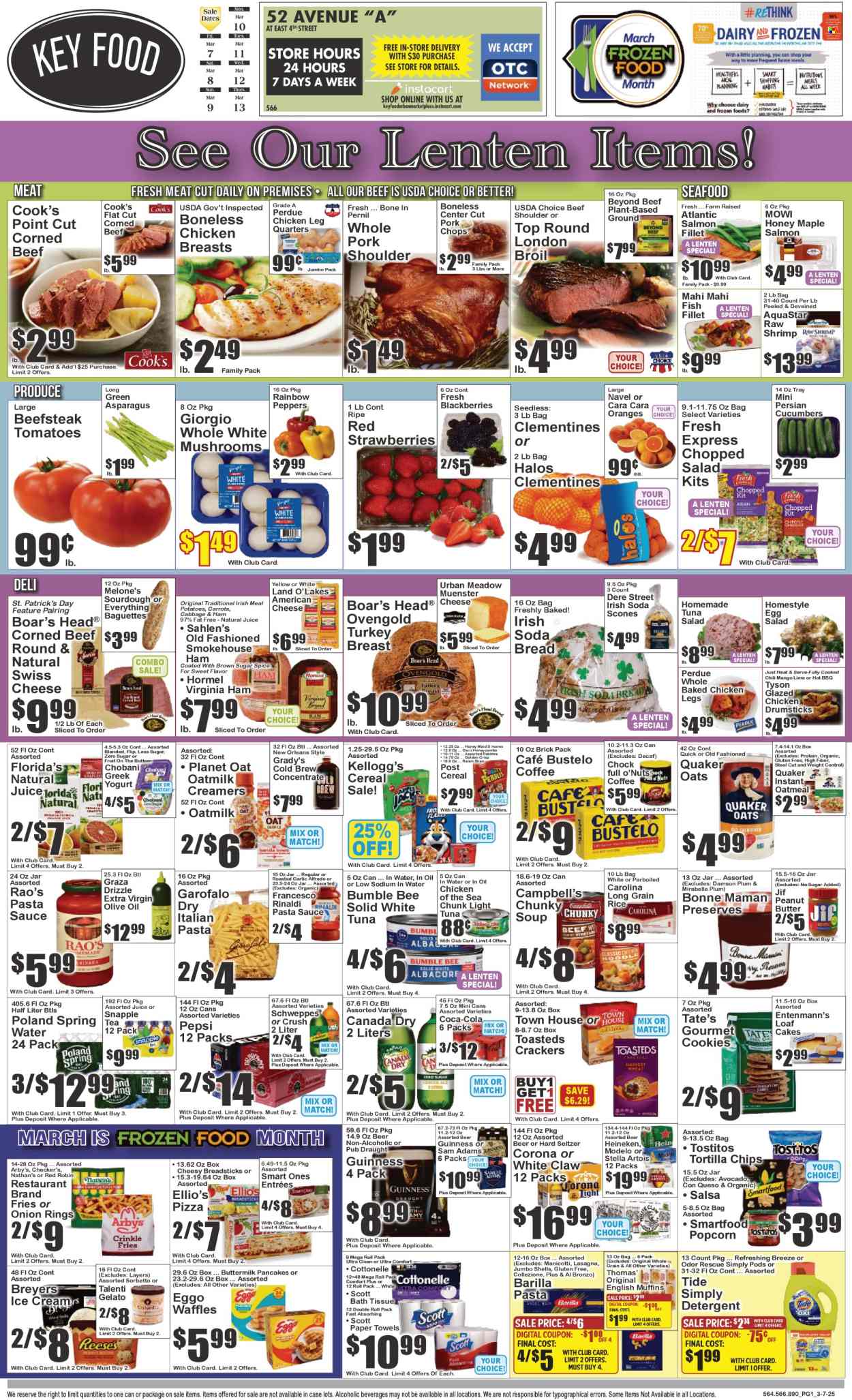 Key Food ad - 03/07/2025 - 03/13/2025. Page 1