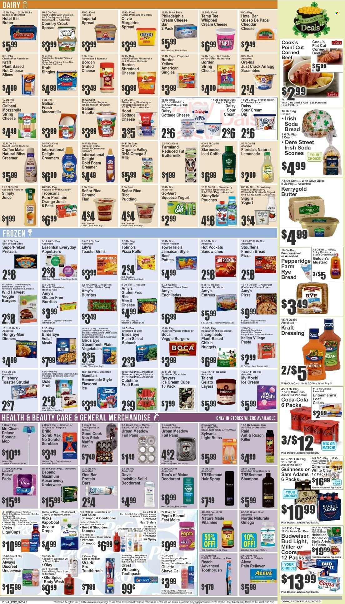Key Food ad - 03/07/2025 - 03/13/2025. Page 2