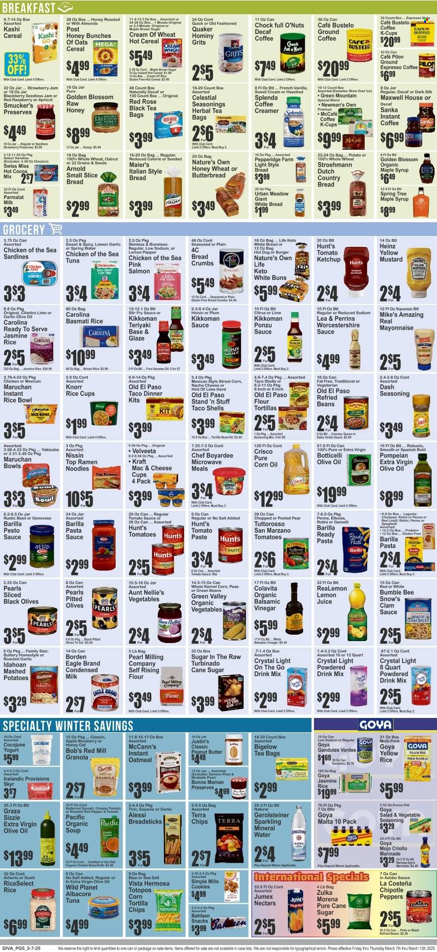 Key Food ad - 03/07/2025 - 03/13/2025. Page 5