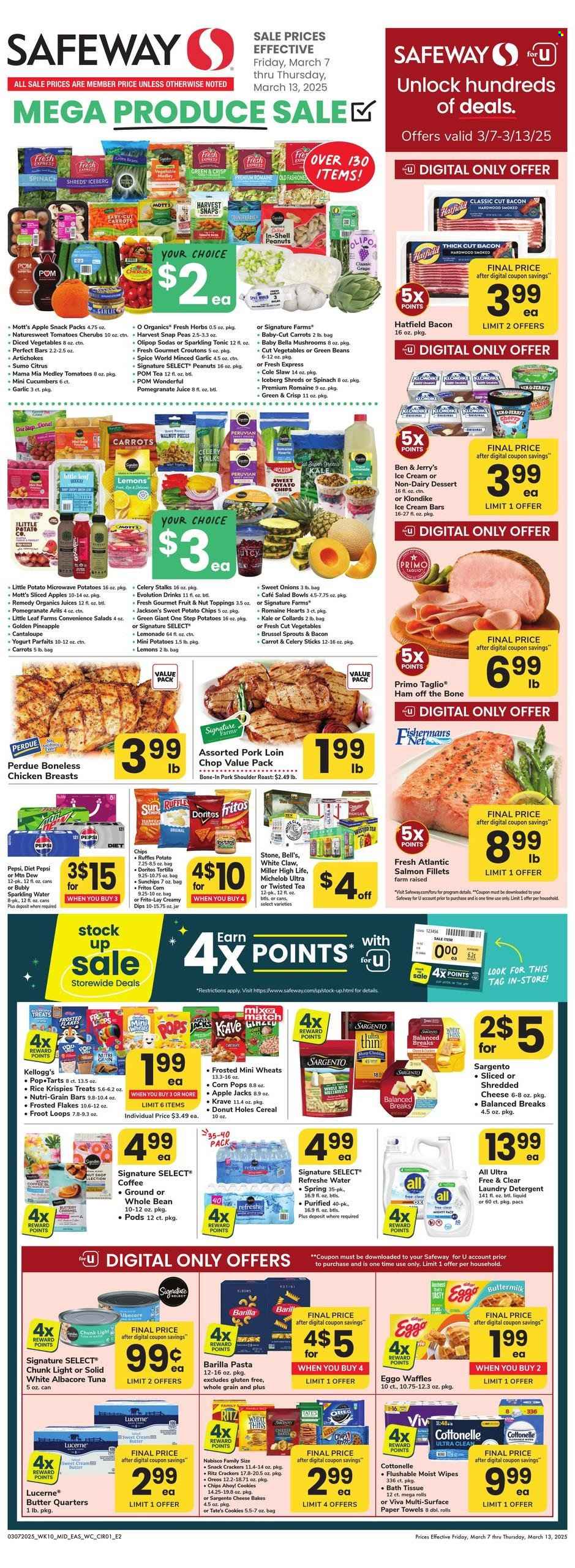 Safeway ad - 03/07/2025 - 03/13/2025. Page 1