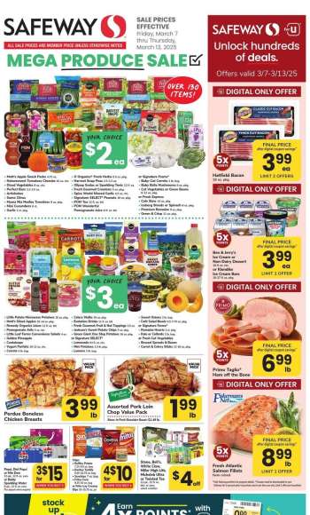 Safeway Flyer - 03/07/2025 - 03/13/2025.