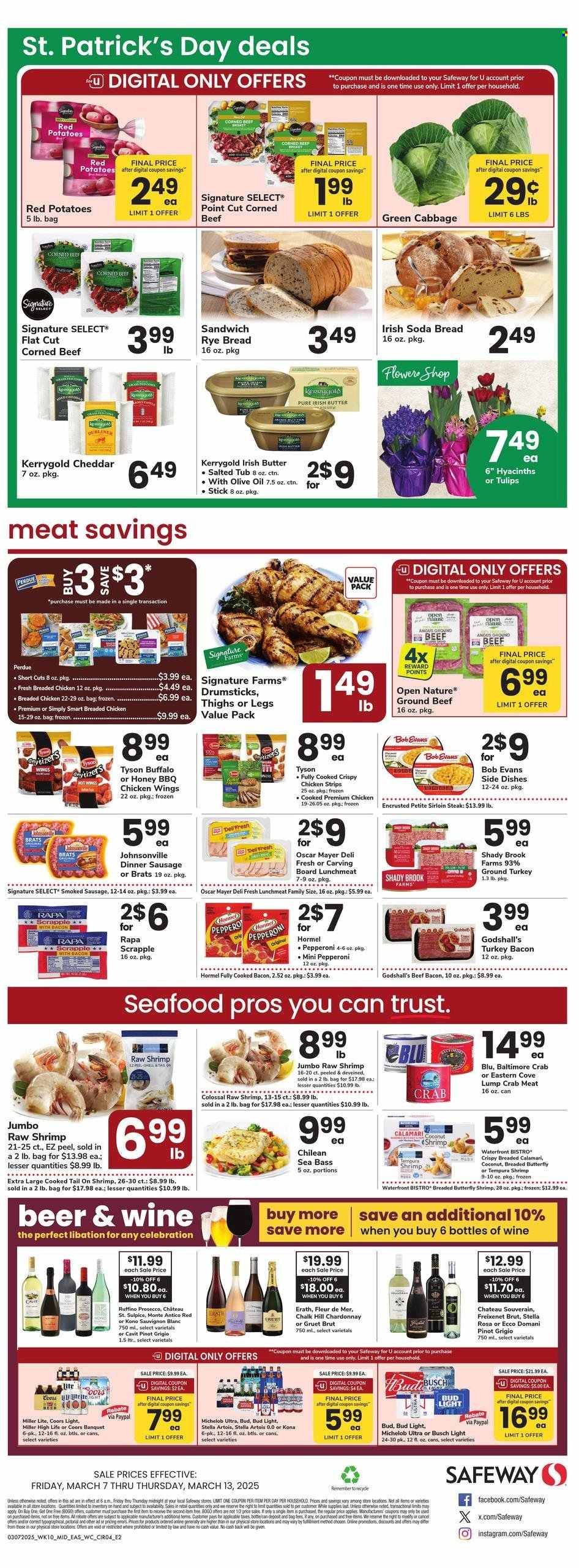 Safeway ad - 03/07/2025 - 03/13/2025. Page 4