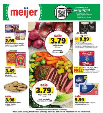 Meijer Flyer - 03/09/2025 - 03/15/2025.